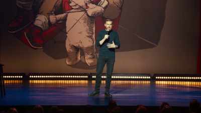 I'm trying to be in shape.
I'm trying to do all that stuff. - Andrew Santino: Home Field Advantage