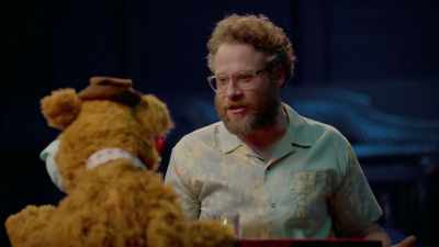 -I'm trying to interview him.
-It's a lot to keep track-- - Muppets Now