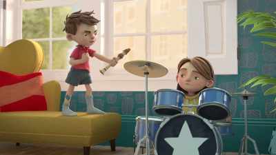 I'm trying to practise
and I can't hear myself. - The Adventures of Paddington