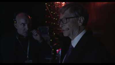 I'm trying this strange microphone. - Inside Bill's Brain: Decoding Bill Gates