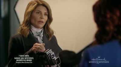 I'M TRYING TO FIGURE OUT
HOW LARRY HAD IT ARRANGED - Garage Sale Mysteries: Picture a Murder