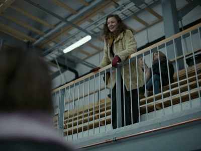 I'm up here - - Girl Picture