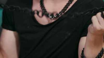 I'm using a lot of
chains in my look - The Boulet Brothers' Dragula: Titans