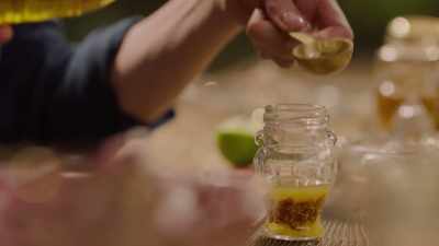 I'm using a
tablespoonful of olive oil. - Nigella: At My Table