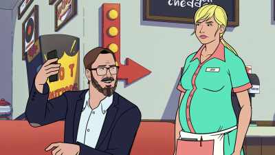 I'm using my phone to spy
on that guy in the corner. - Dicktown