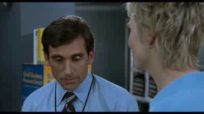 I'm very discreetBut I'll haunt your dreams - The 40 Year Old Virgin