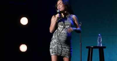 I'm very grateful to be pregnant
and to be... - Ali Wong: Baby Cobra
