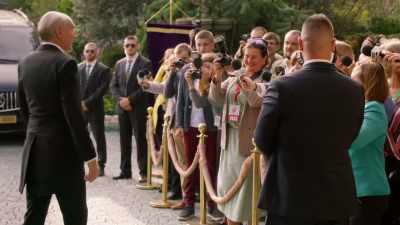 I'm very pleased and,
frankly, a little - The Royal We