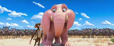 I'm warm and fuzzy
on the outside. Feel. - Jungle Beat: The Movie
