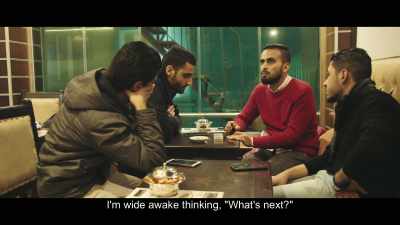 I'm wide awake,
thinking, "What's next?" - City of Ghosts