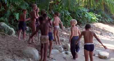 - I'm with you, Jack.
- Right on, Larry. - Lord of the Flies