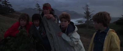 I'm wondering what is in the bag - The Goonies