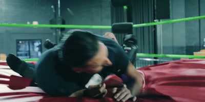 I'm wrestling a guy that has wrestled - Monster Factory