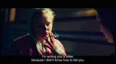I'm writing to you because I don't know..,
how to say it. - Tiger Girl