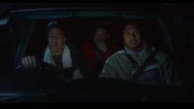 Imagine being in a car
with old sore guts for five hours. - Far North