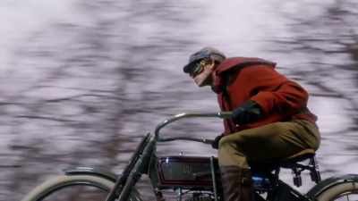 ‐ Imagine riding this
motorcycle over uneven terrain, - The Machines That Built America