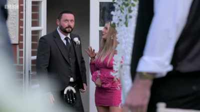 Imagine the music started and we
just ran up the aisle before - The Scotts