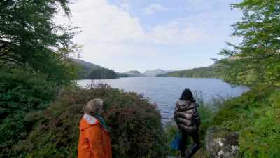 -- Imagine waking up to this!
--I mean, even if though a bit chilly, - Extraordinary Escapes with Sandi Toksvig