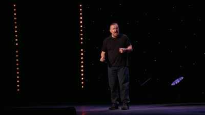 Imagine watching David Attenborough
all these years and he goes, - Ricky Gervais: SuperNature