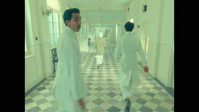 Imdad was walking normally,
quite briskly along the corridor. - The Wonderful Story of Henry Sugar