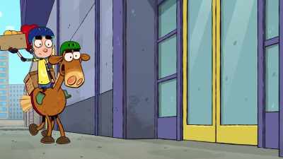 - [imitates brakes screeching] - It's Pony