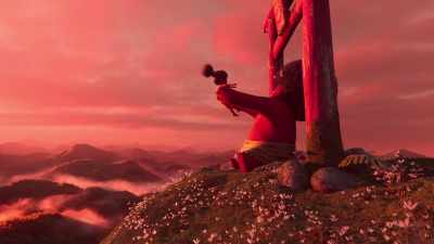 - [imitates chewing]
- [laughing, muffled] - ONI: Thunder God's Tale