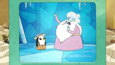 [ Imitates foghorn ] - Adventure Time: Fionna & Cake