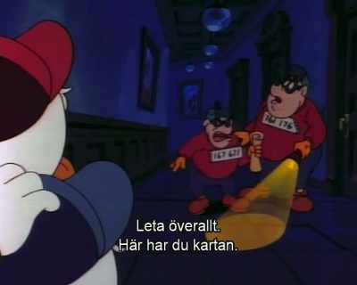 (imitates solidifying) - DuckTales