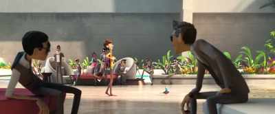 (IMITATES SQUAWKING) - Spies in Disguise