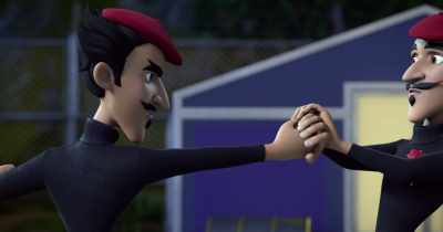 [imitates Visage]
For a teacher, you've got a lot to learn. - Spy Kids: Mission Critical