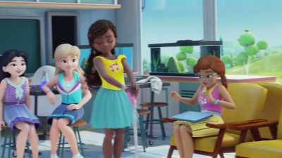 [IMITATING CARTER]
Pish-posh, - LEGO Friends: Girls on a Mission