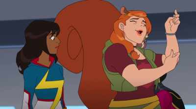 (IMITATING GUITAR WAILING) - Marvel Rising: Battle of the Bands