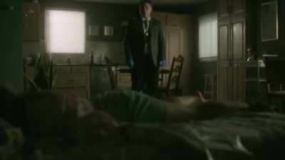 Immediately to the right,
when you go through the door, - A Time to Kill