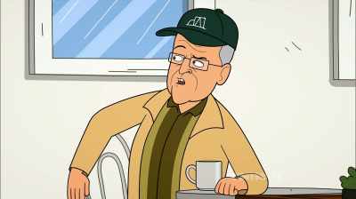 Impending doom is upon
us, and those stuffed - Corner Gas Animated