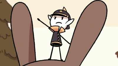 Implement giant girl defense maneuvers! - Hilda