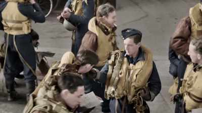In 1942, the 
morale of the Command is down to earth. - Greatest Events of World War II in Colour