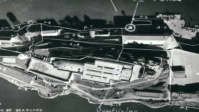 In 1962, three inmates
dug through their cell walls
with sharpened spoons - Secrets of the Underground