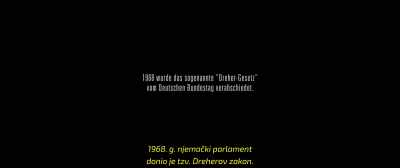 In 1968 the so-called
"Dreher Law" - The Collini Case