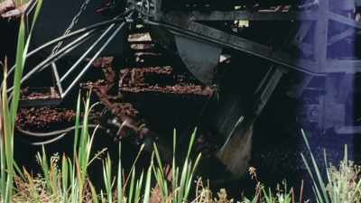 In 1970 while clearing out a ditch, - Ancient Engineering
