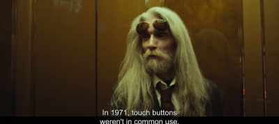 In 1971, touch buttons
weren't in common use. - The Most Beautiful Boy in the World