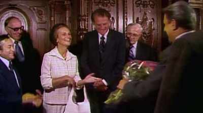 In 1982, that invitation came, - Billy Graham: An Extraordinary Journey
