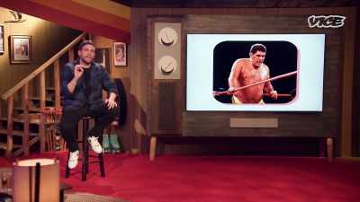 In 1989, Andre slapped around
a cameraman - Super Maximum Retro Show