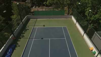 In 1999, Federer made his
Davis Cup debut against Italy, - Roger Federer: A Champions Journey