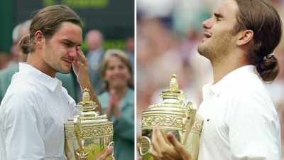 In 2003, Federer won his
first Wimbledon Grand Slam. - Roger Federer: A Champions Journey