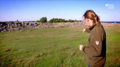 In 2014, there was
a larger excavation, - Curse of the Ancients with Alice Roberts