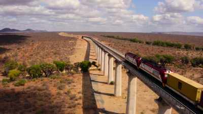In 2017, a new railway was completed
alongside the old one, - Our Great National Parks