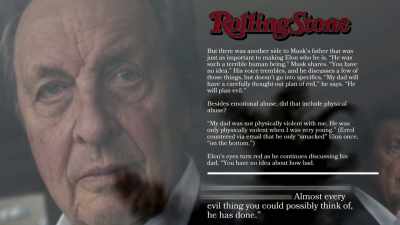 In 2017, Elon gave an interview
to Rolling Stone magazine. - The Elon Musk Show
