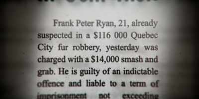 In his 20's he's involved
in armed robberies. - Kings of Coke