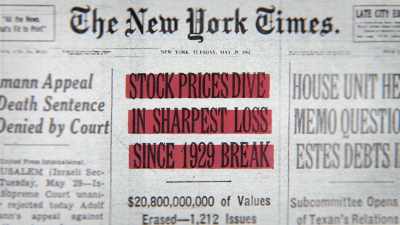 In '62, the market broke. - Icahn: The Restless Billionaire