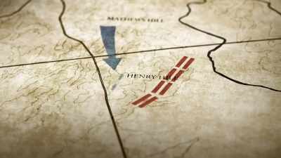 In a bold attempt to drive
the rebels from the field, - Blood and Fury: America's Civil War